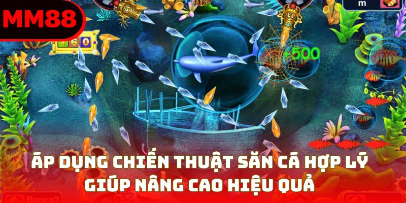 Áp dụng chiến thuật săn cá hợp lý giúp nâng cao hiệu quả