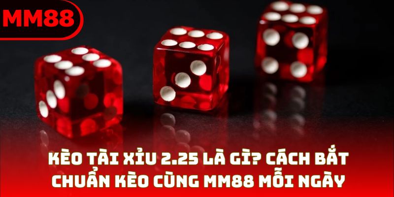 Kèo Tài Xỉu 2.25 Là Gì? Bí Quyết Kiểm Soát Hiệu Quả Tại MM88
